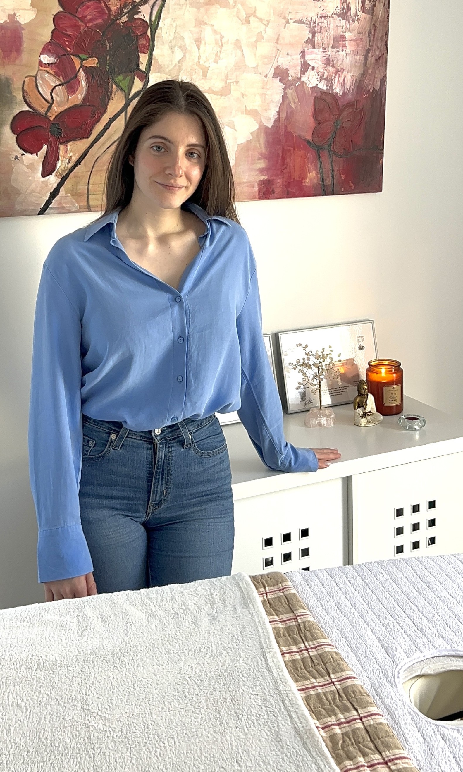 Margaux, praticienne en réflexologie et LaHoChi chez Respira